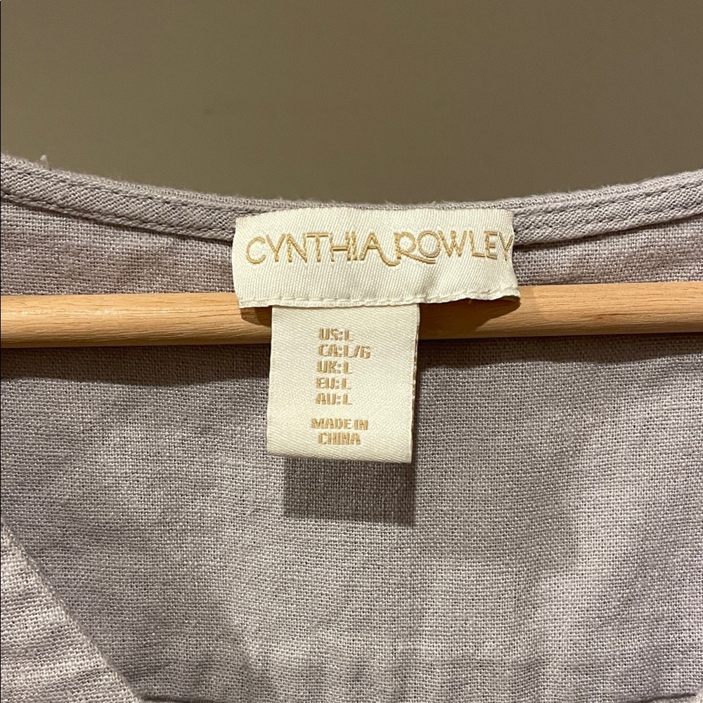 Cynthia Rowley Light Gray High Low Dress - Picture 2 of 6